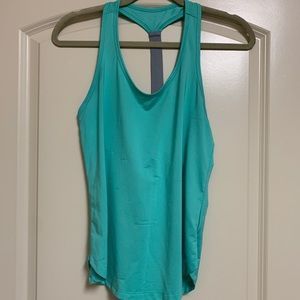 Turquoise Workout Tank Top